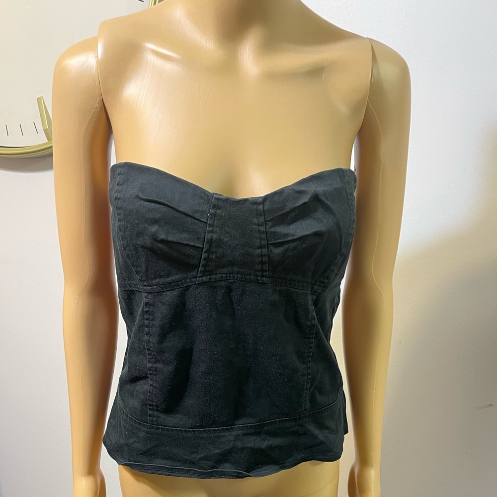 Black tube top size L